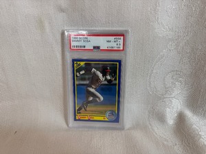 lot 48 image: 1990 Score #558 Sammy Sosa PSA 8.5 NM-MT Chicago White Sox