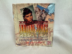 lot 52 image: 1992 Pro Set Young Indiana Jones Chronicles Trading Cards - Factory Sealed Box