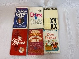 lot 64 image: Six Vintage Sex Books