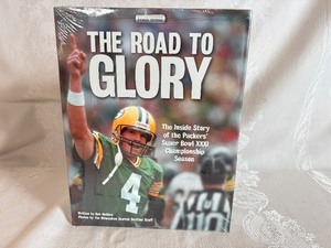 lot 101 image: The Road to Glory Packers Super Bowl XXXI Season Hardcover in Original Plastic Wrap - Rare Find