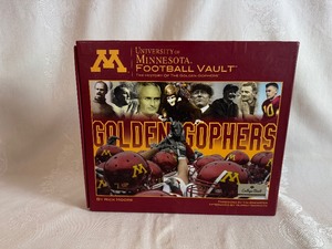 lot 124 image: University of Minnesota Football Vault - The History of the Golden Gophers Collectible Book