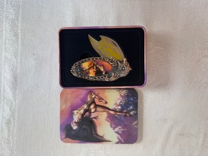 lot 154 image: Franklin Mint Knife Borie Vallejos Fantasy Collection - Defender