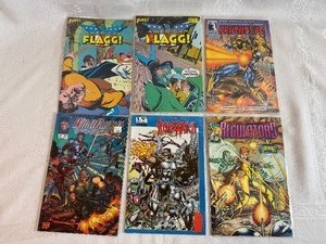 lot 168 image: Vintage Comic Books - Different Brands (Qty 6)