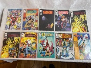 lot 180 image: Ten Vintage Valiant Harbinger Comics
