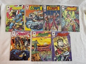 lot 189 image: Valiant H.A.R.D. Corps and Magnus Robot Fighter Comics (Qty 7)