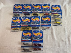 lot 197 image: 1998 Hot Wheels 1st Editions #1, #11, #12, #6, #7, #40, #15, #27, #34, #11, #20, #27, #36, #40, #11 (Qty 15)