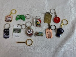 lot 240 image: Collection of Unique Key Chains