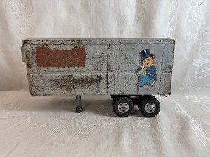 lot 246 image: Vintage Tonka Morrell Meats Semi Trailer