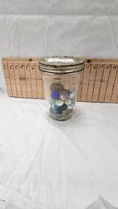 lot 167 image: Jar of Shooter Marbles