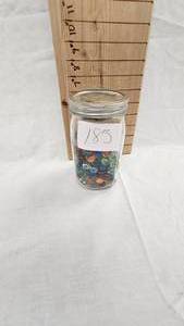 lot 185 image: Jar of Marbles