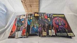 lot 350 image: 12 DC Batman Comics