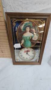 lot 376 image: 16x10 Pepsi Cola Clock-works