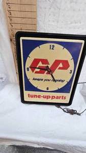 lot 378 image: 17x14 GP Tune Up Parts Clock-works