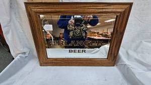 lot 381 image: 22x16 Elanger Mirrored Sign
