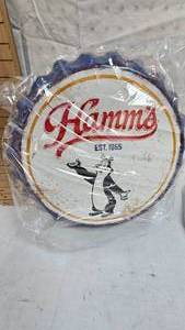lot 386 image: 16 Round Hamms Beer Sign