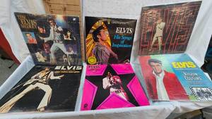 lot 385 image: 6 Elvis Record Albums