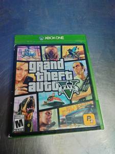 lot 7 image: Grand Theft Auto V for the Xbox One console.