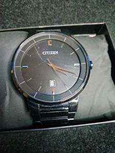 lot 43 image: Citizen Quartz Mens Watch, model BI5017-50E