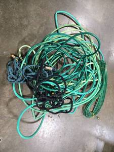 lot 73 image: Assorted Garden Hoses and Expandable Hoses Collection