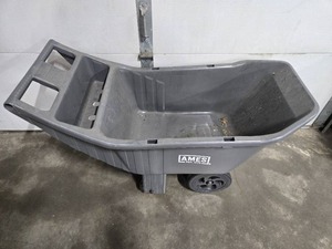 lot 74 image: Ames Poly Lawn Cart with Wheels