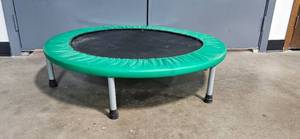 lot 88 image: Mini Exercise Trampoline with Green Padded Edge