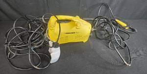 lot 105 image: Karcher 240 Electric Pressure Washer with Hose and Spray Gun