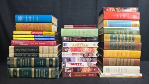 lot 110 image: Large Collection of Hardcover Books and VHS Tapes