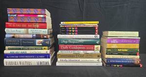 lot 131 image: Large Collection of Fiction and Nonfiction Books Including Harry Potter, Self-Help, and Biographies