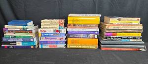 lot 190 image: Collection of Books, VHS Tapes, and Reference Materials