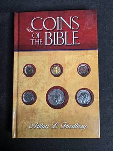 lot 210 image: Coins of the Bible Book with Replica Biblical Coins by Arthur L. Friedberg