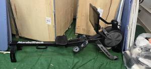 NordicTrack Rowing Machine (Model RW900): Used and Missing a Power cord. Monitor not tested. Rower works fine.