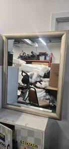 lot 19 image: Huge Short Mirror (Dimension of 37W x 46H)