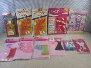 lot 141 image: (CSB) Assorted New Doll Clothes and...
