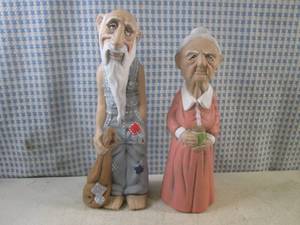 lot 56 image: (FS) Vintage Hillbilly Old Man and ...