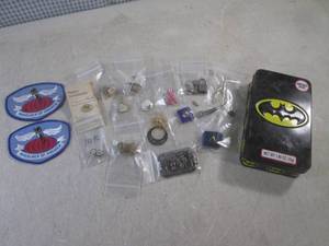 lot 62 image: 2 - 10K Gold Pins and Other Misc Pi...