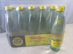 lot 164 image: (C-2) 24-Pack of Topo-Chico Carbona...