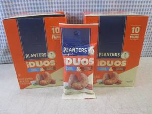lot 180 image: (B-1) 20 of Planters Nut Duos 2 Box...