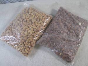 lot 205 image: (B-1) 2 Bags of Nuts Almonds and ...