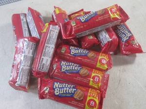 lot 207 image: (B-1) 12 King Size Packs of Nutter ...