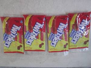 lot 216 image: (B-2) 4 Packages of Twizzlers Sweat...