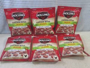 lot 230 image: (B-3) 6 Bags of Jack Links Jalapeno...