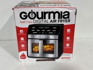 lot 9 image: Gourmia 8 Quart Digital Air Fryer