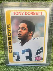 lot 151 image: 1978 Topps Tony Dorsett Rookie Card