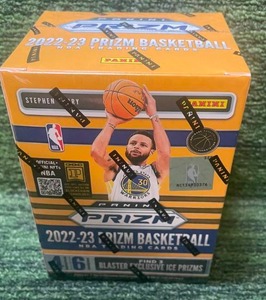 lot 201 image: 2022-23 Panini Prizm Basketball Blaster Box 4 Cards In Pack 6 Packs In Box