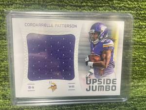 lot 206 image: 2013 Momentum Jersey Relic 299 Cordarrelle Patterson Rookie Card
