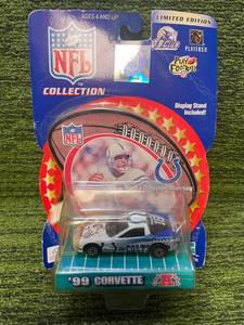 lot 230 image: Starting Lineup NFL Collection 99 Corvette Hasbro 2000