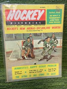 lot 233 image: 1968 Hockey Pictorial January- Minnesota North Stars