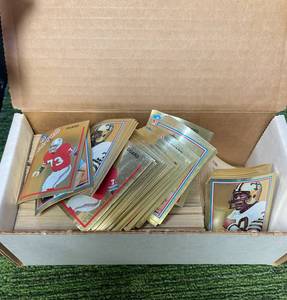 lot 287 image: 1982 Topps Football Sticker Lot, Tons of STICKER CARDS.