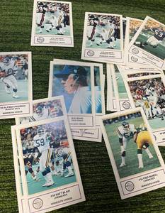 lot 289 image: 1985 Minnesota Vikings Crime Prevention Police Football Cards