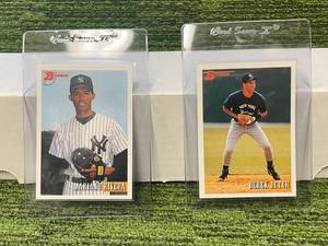 lot 325 image: 1993 Bowman Baseball complete Set (#1-750) Jeter and Rivera rookies